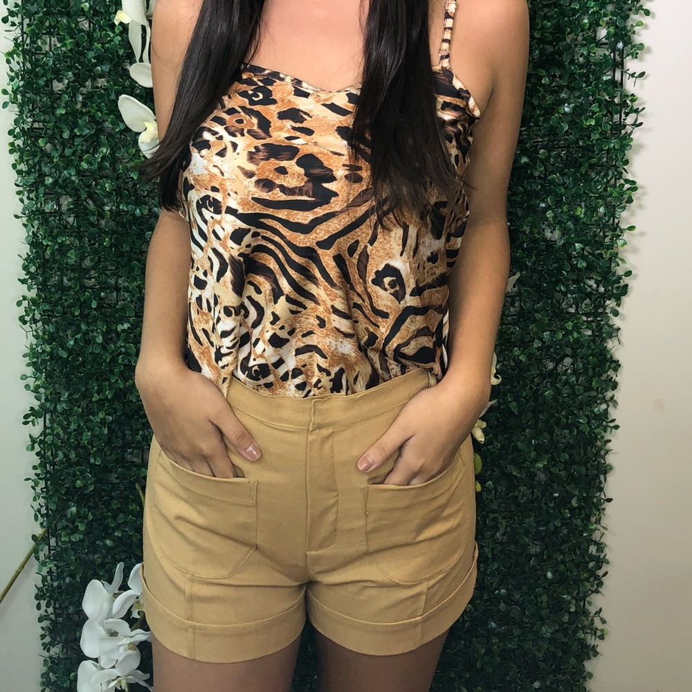 Light brown short.Brand new.